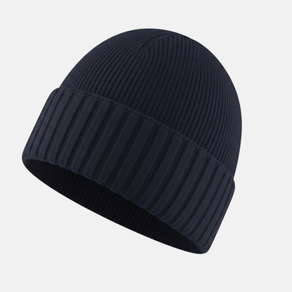 Henry Ribbed Beanie | Striped Close Fit Head Coverage Beanie