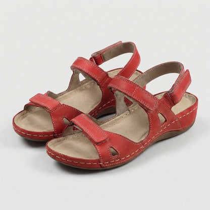 Adjustable Strap Orthopedic Open Toe Comfort Sandals for Women – Supportive & Comfortable
