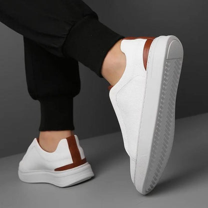 Oliver Regular Fit Low-Top Sneaker | Slip-On Elasticated Laces Sneaker