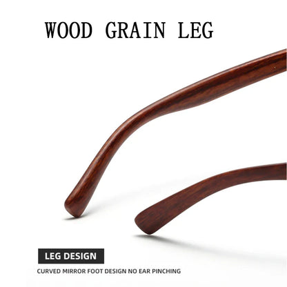 Madison Soleil Wooden Frame Sunglasses