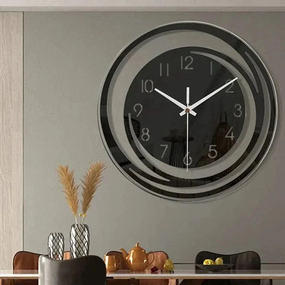 Modern Concentric Circle Wall Clock