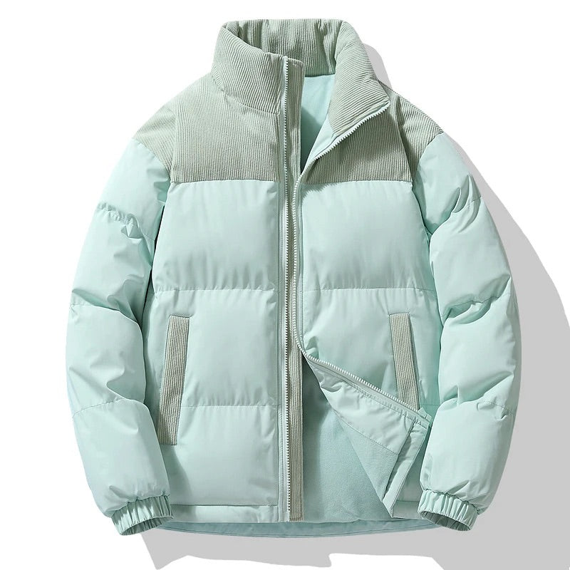 Theodore Relaxed Fit Puffer Jacket | Quilted Hip-Length Jacket