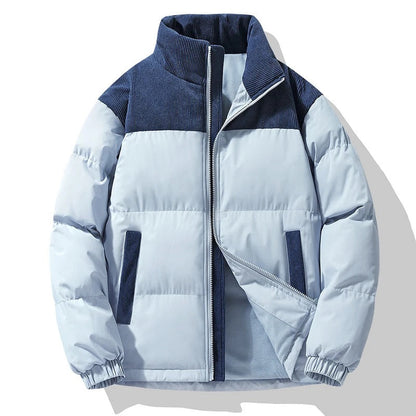 Theodore Relaxed Fit Puffer Jacket | Quilted Hip-Length Jacket