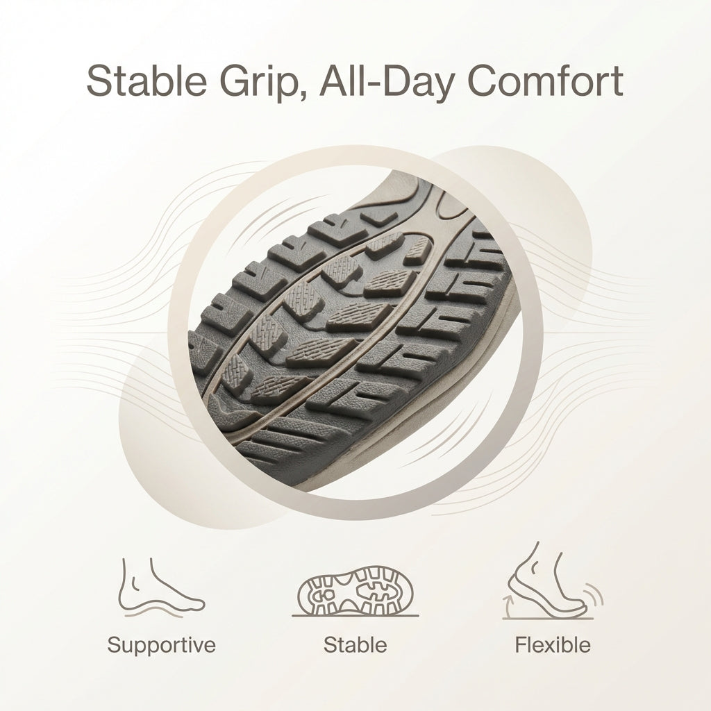 Orthopedic Adjustable Walking Sandals for Men – Cushioned Comfort & Support