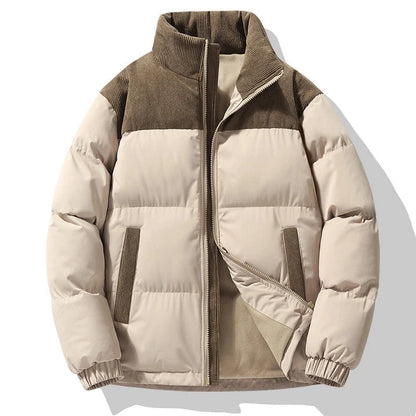 Theodore Relaxed Fit Puffer Jacket | Quilted Hip-Length Jacket