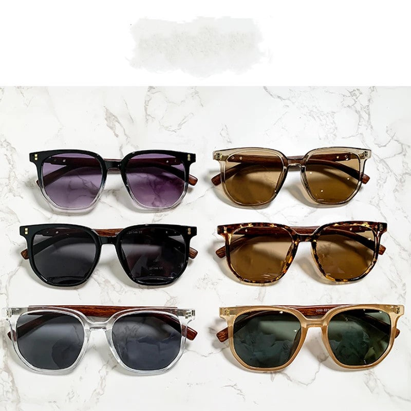 Madison Soleil Wooden Frame Sunglasses