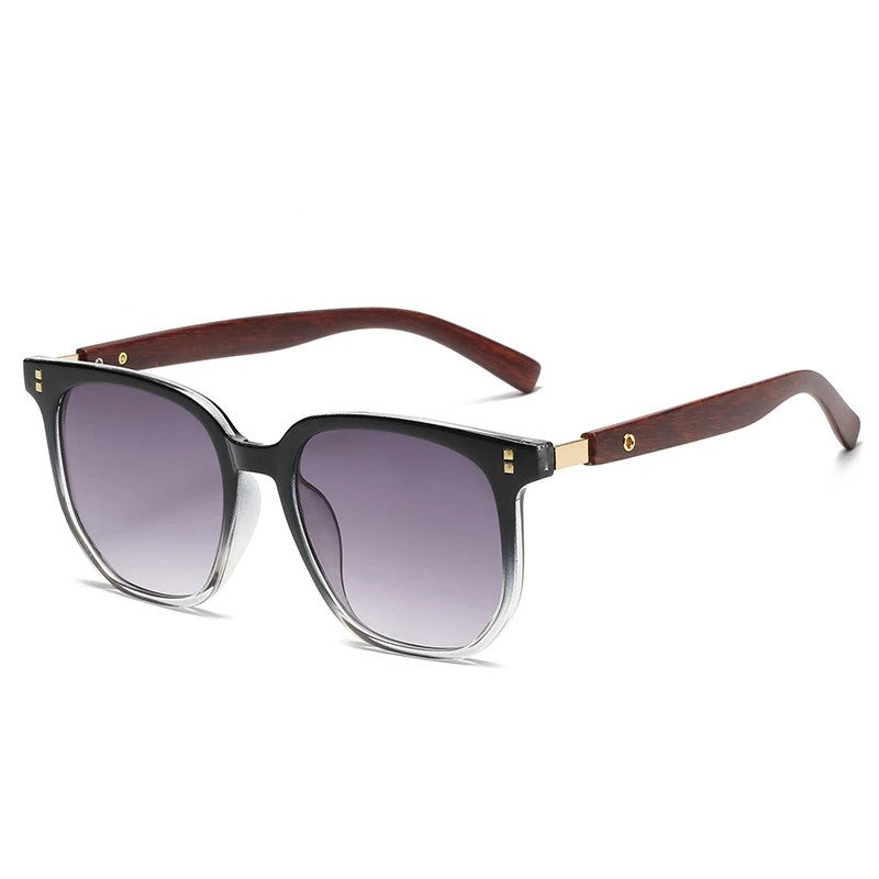 Madison Soleil Wooden Frame Sunglasses