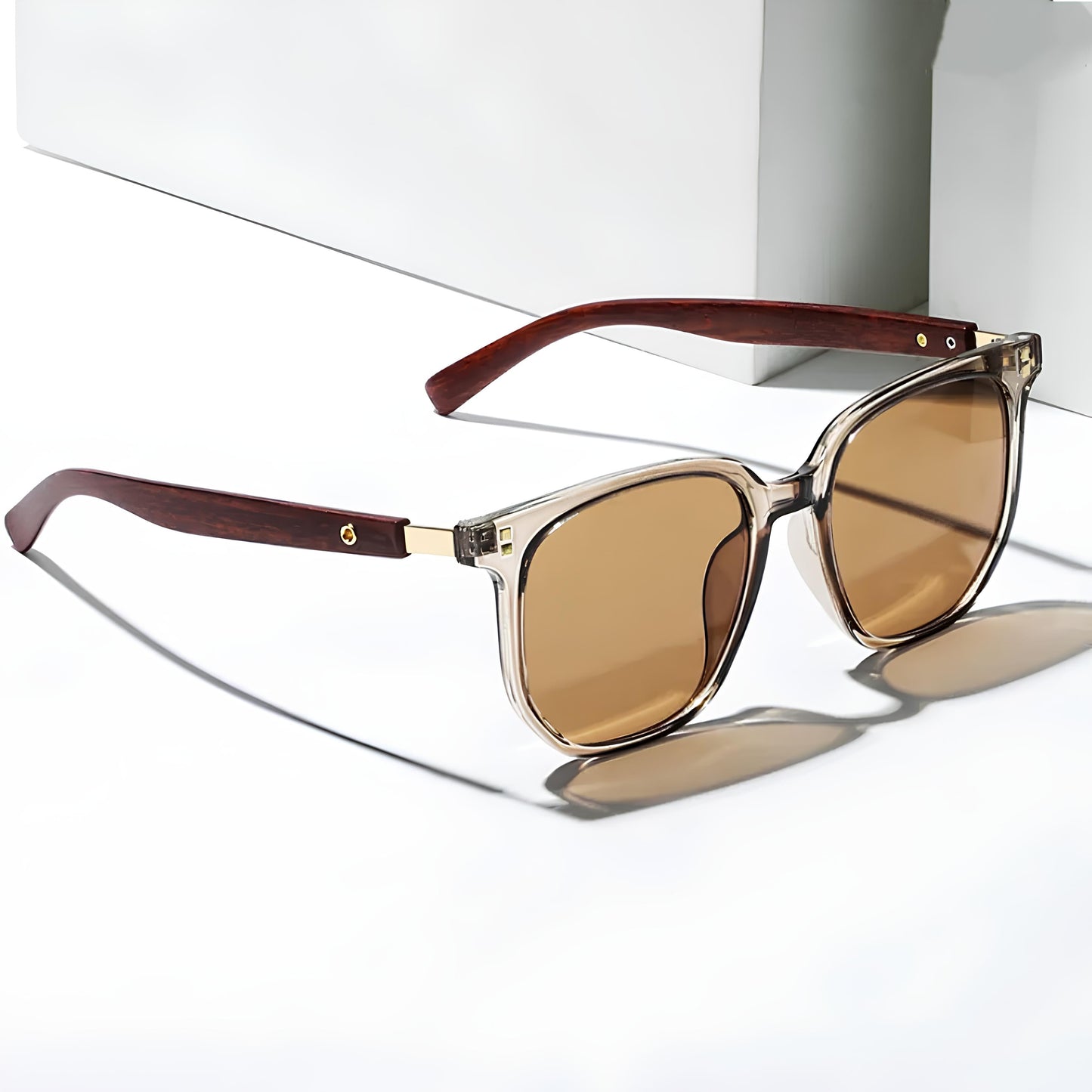 Madison Soleil Wooden Frame Sunglasses