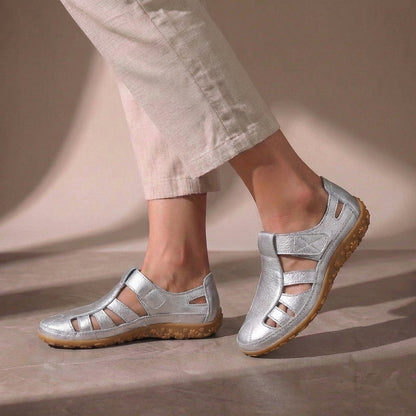 Orthopedic Cut-Out Sandals for Women – Supportive & Stylish Comfort
