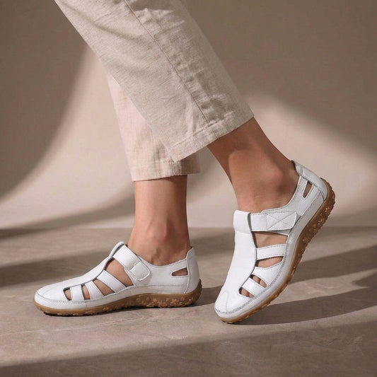 Orthopedic Cut-Out Sandals for Women – Supportive & Stylish Comfort
