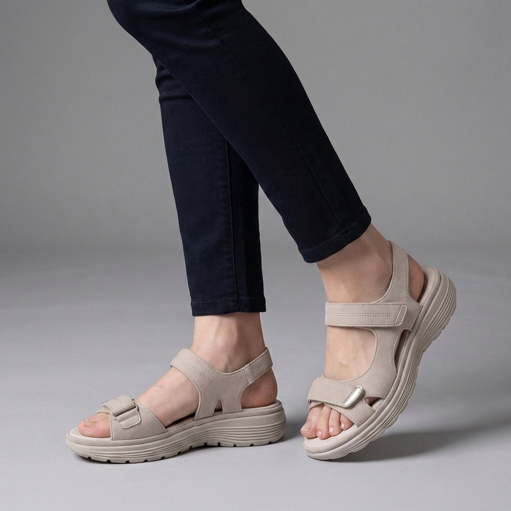 Orthopedic Adjustable Walking Sandals for Men – Cushioned Comfort & Support