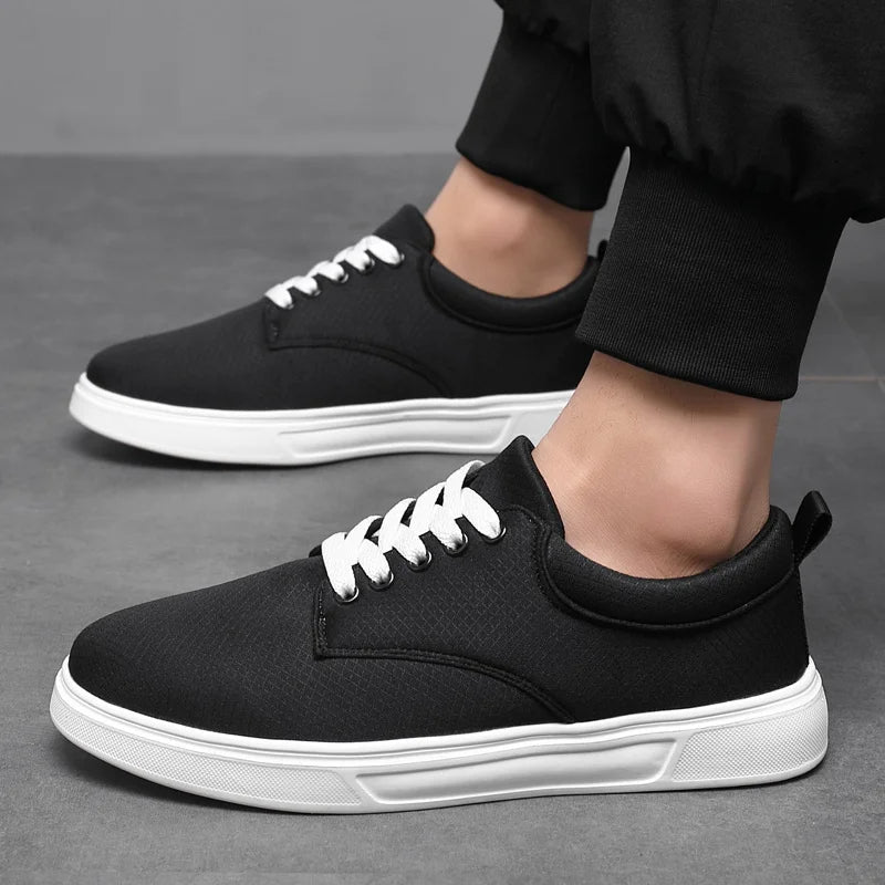 Oscar Geometric Lace-Up Low-Top Sneakers | Everyday Wear Sneakers