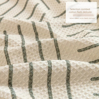 Modern Geometric Pattern Throw Blanket