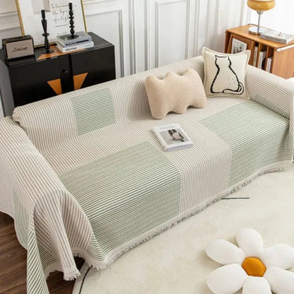 Modern Geometric Pattern Throw Blanket