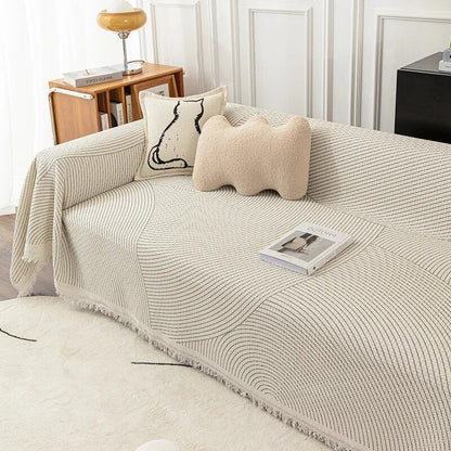 Modern Geometric Pattern Throw Blanket