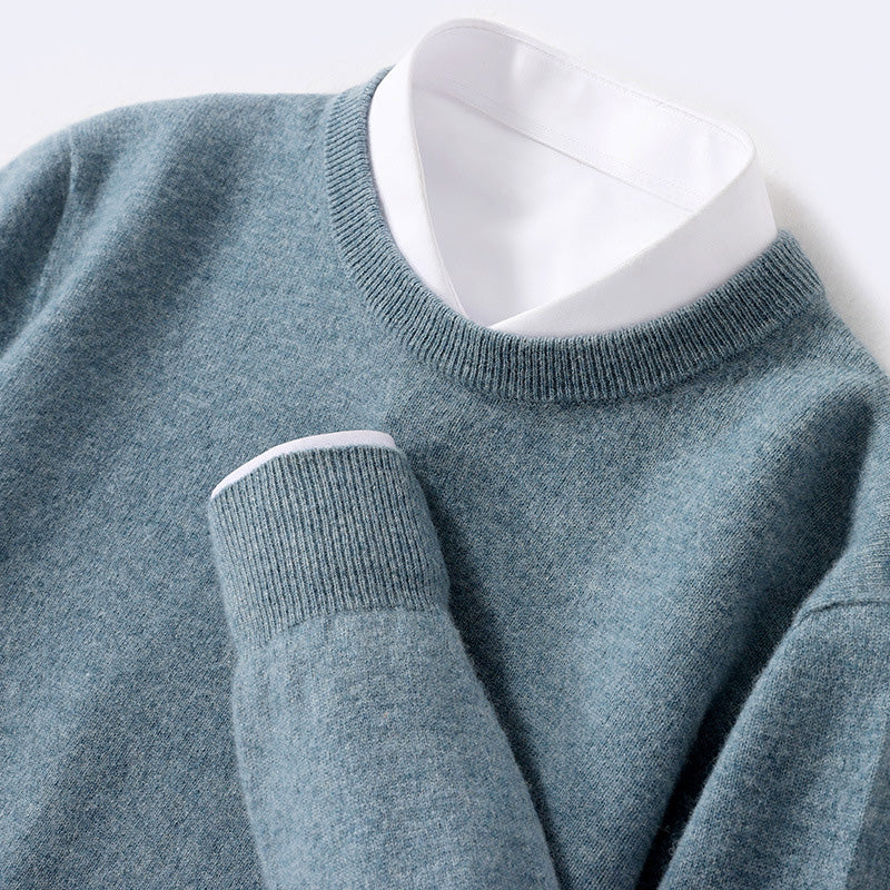 Arctic Mist Pure Wool Sweater