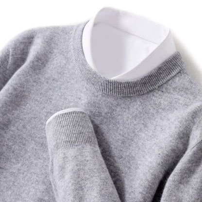 Arctic Mist Pure Wool Sweater