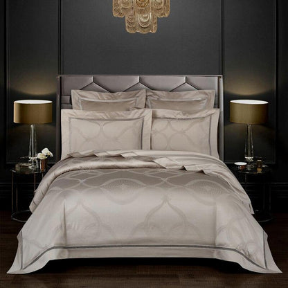 Contemporary Egyptian Cotton Duvet Cover Set