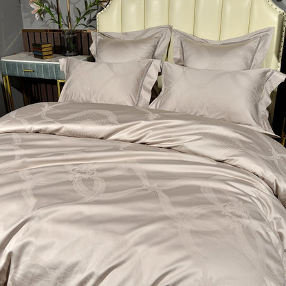 Contemporary Egyptian Cotton Duvet Cover Set