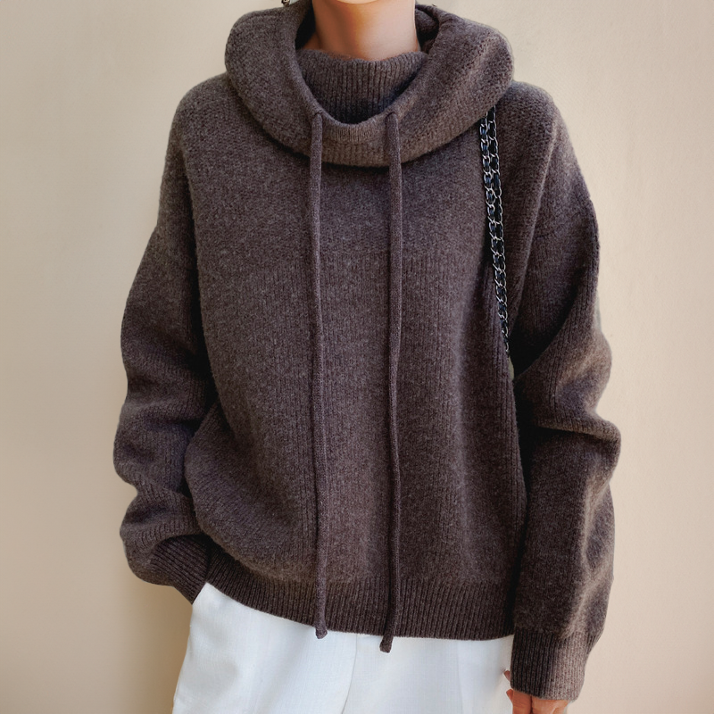 Isla Oversized Hoodie | Hooded Drawstring Casual Hoodie