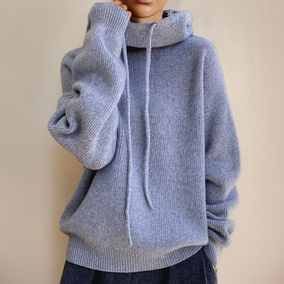 Isla Oversized Hoodie | Hooded Drawstring Casual Hoodie
