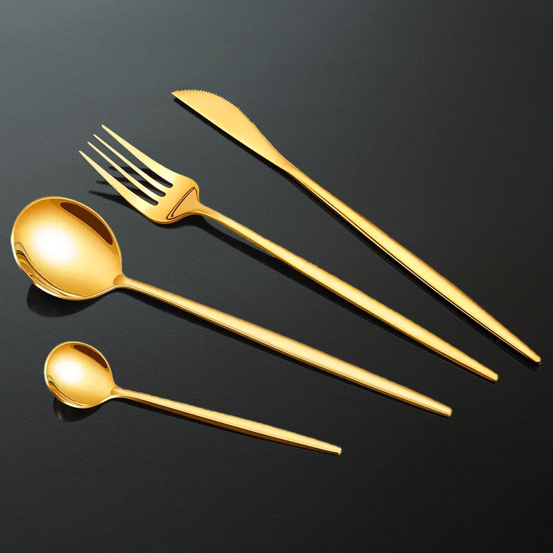 GoldenFour Cutlery Set