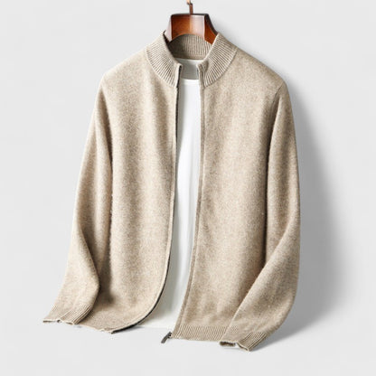 Premium-Line Merino Wool Cardigan