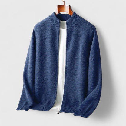 Premium-Line Merino Wool Cardigan