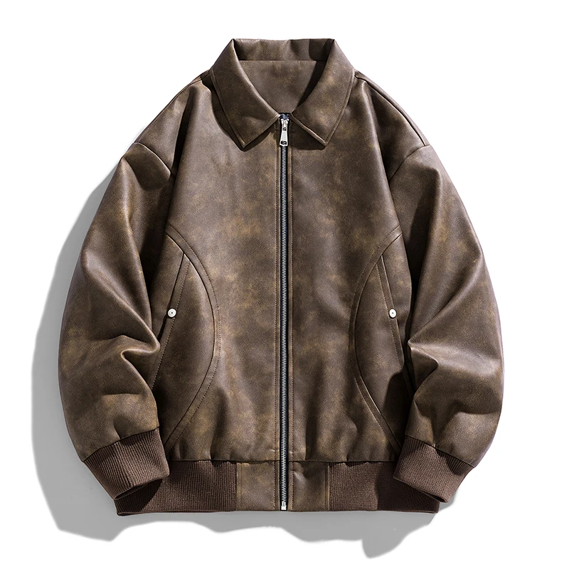 Harry Oversized Bomber Jacket | Collared Hip-Length Jacket