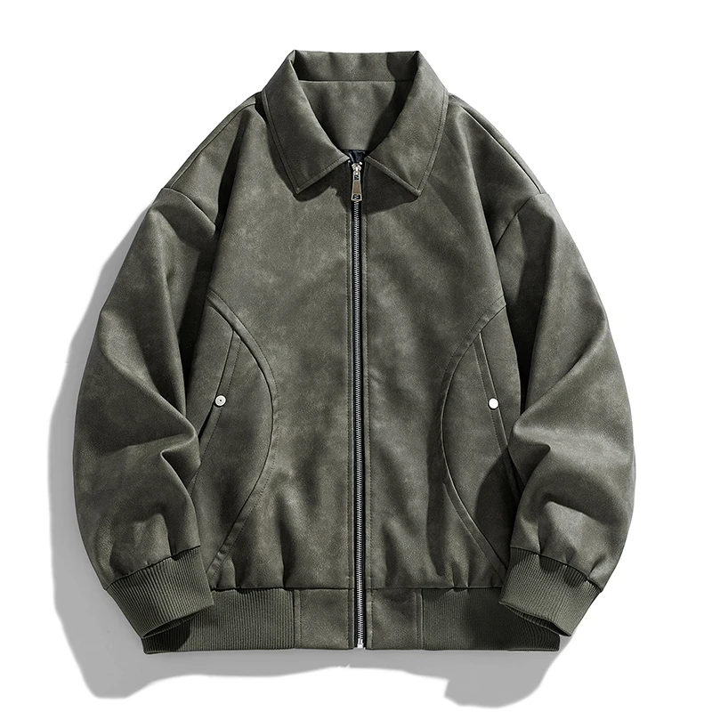 Harry Oversized Bomber Jacket | Collared Hip-Length Jacket